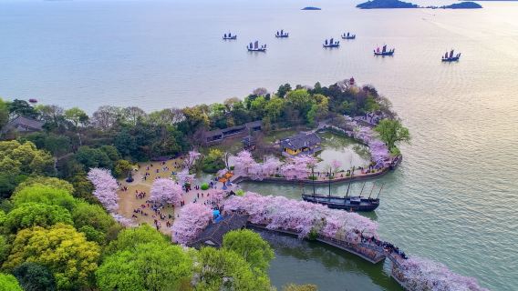 無錫黿頭渚風景區+三國城+水滸城一日遊【蘇州出發&精選純玩】