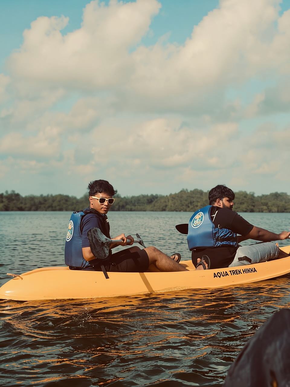 Hikkaduwa: tour guidato in kayak della laguna di Rathgama