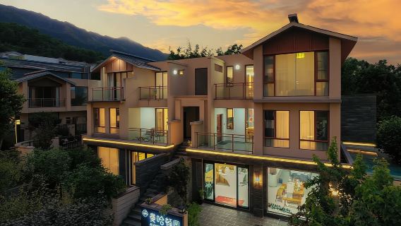 大理路極主題公園·過夜露營【大理古鎮 1 居營地 (奶油風+私家庭院) 大自然風光】