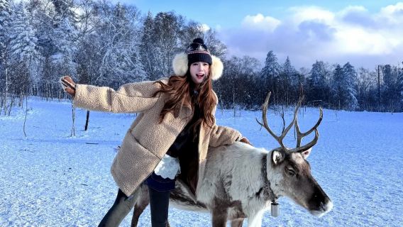 長白山雪嶺/老里克湖景區門票【邂逅冰雪精靈馴鹿/走進銀裝素裹童話世界】