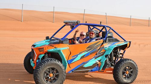 Morning Red Dunes Buggy (30m) + Camel & Falcon for 2 people Day Tours 2