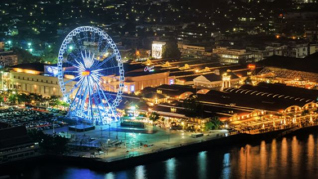 【人気!サンセットクルーズ】バンコク・チャオプラヤ川サンセット遊覧船|ビュッフェ|優先デッキ席|複数の船から選択可能|当日予約可能