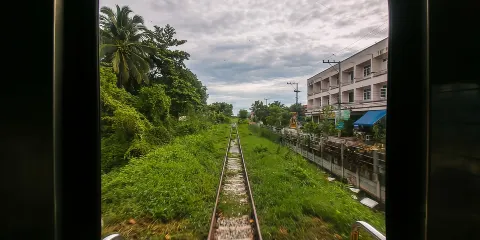 曼谷:丹嫩沙多市場與美功鐵道市場