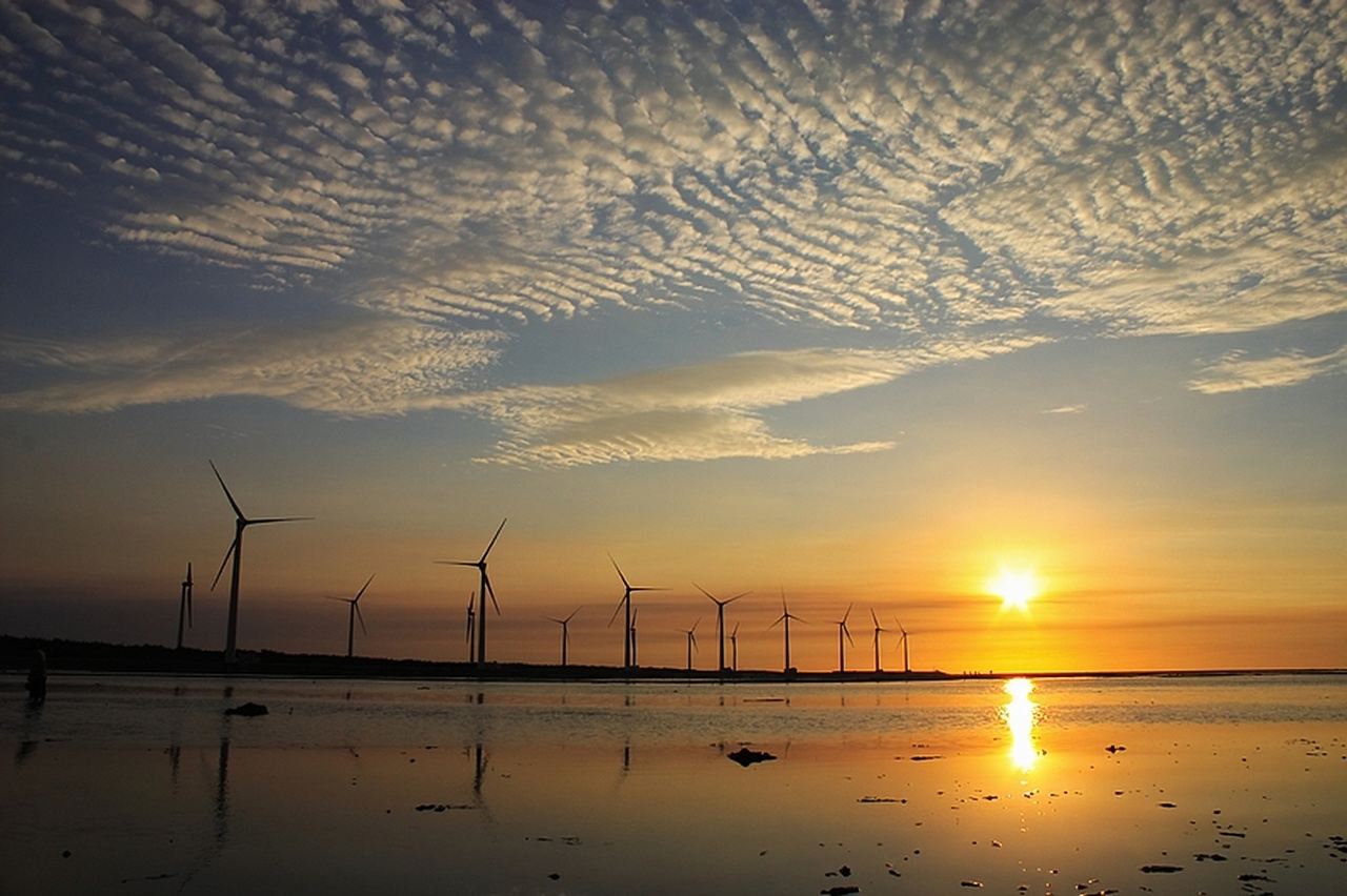 高美湿地、彩虹眷村(レインボー ビラージュ)、逢甲夜市半日ツアー