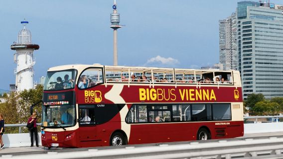 維也納Big Bus隨上隨下觀光巴士【暢遊維也納地標景點/豪華敞篷巴士/自由探索/DDSG河上遊船/巨型摩天輪】