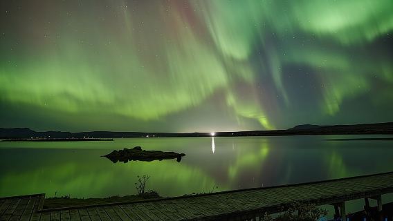 Nordlicht-Mitternachtsabenteuer ab Reykjavík