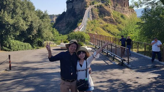 From Civitavecchia: the Dying City and Monster Park Tour