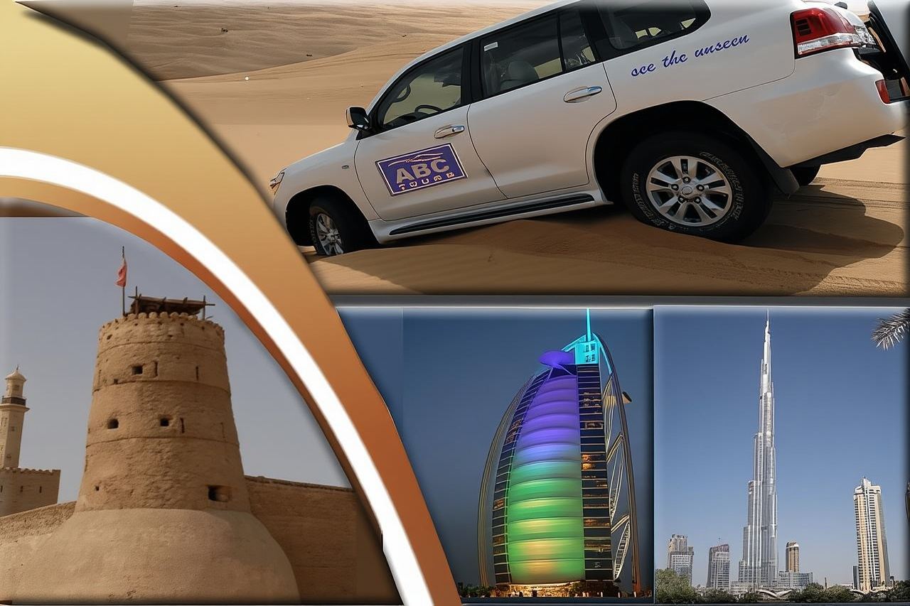 Tour della città di Dubai (vecchia e nuova), safari nel deserto, barbecue, giro in cammello, spettacoli