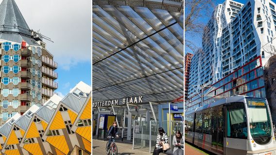 Private Rotterdam Walking Tour Including Cube House Entrance