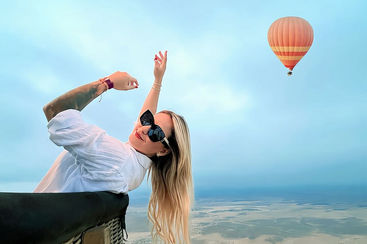 Voli in mongolfiera a Marrakech: all'alba, nel deserto, con vista sull'Atlante...