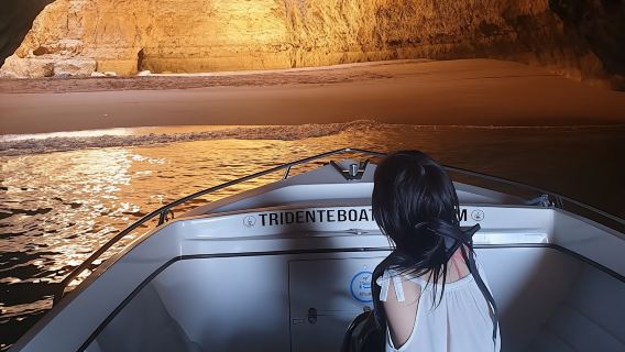 Benagil caves private boat tour
