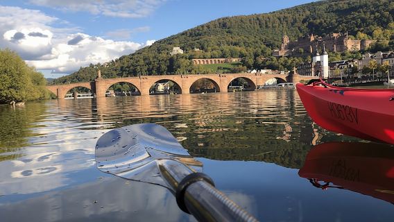 Экскурсия с гидом на каяках по реке Неккар в Гейдельберге