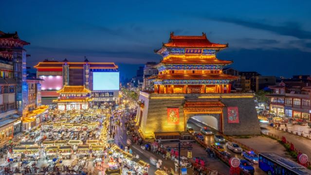 Sekali melangkah masuk ke dalam lukisan, sehari bermimpi kembali ke seribu tahun lalu/Ibu kota purba lapan dinasti/Lawatan sehari Kaifeng disesuaikan secara peribadi/Y