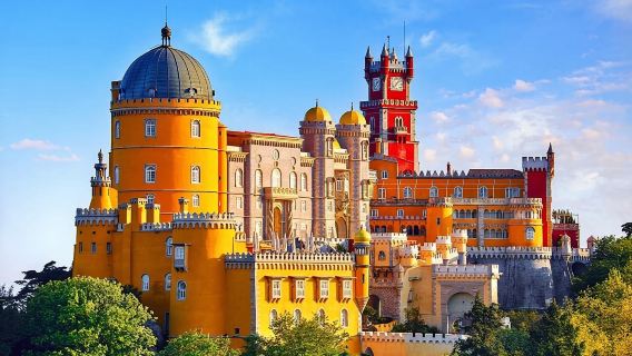 Sintra, Pena, Regaleira , and Cascais Guided Day Tour from Lisbon