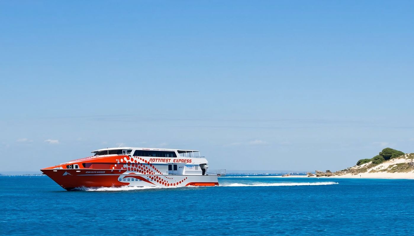 パース・ロットネスト島フェリーチケット Rottnest Express【片道・往復選択可能＋パース市内/フリーマントル出発＋オプションでホテル送迎セットメニュー】