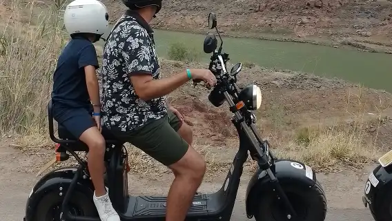 Rent e-Scooter 2 seat from 1 till 4 hour: Playa Ingles,Maspalomas