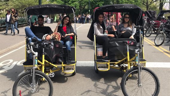 Nueva York: Recorrido guiado en bicitaxi por Central Park