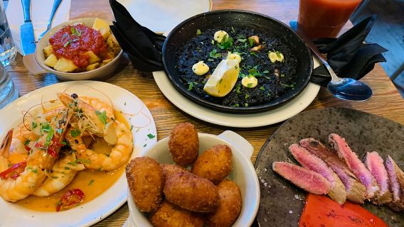 Lobos London Restaurant Reservierung England London Schatzrestaurant Spanische Küche Steak Gänseleber Tintenfisch Meeresfrüchte Paella Trüffel Pilze Reservierung Tischreservierung