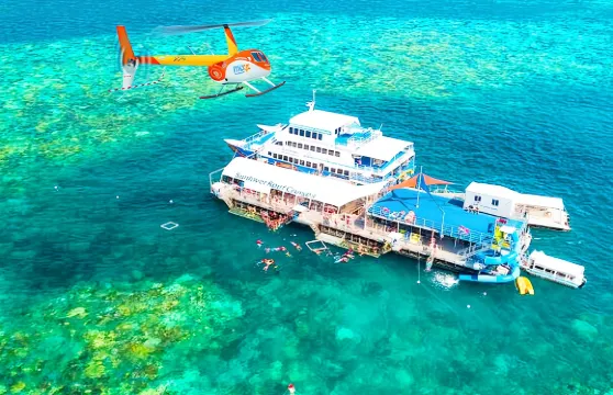 接急單#開恩茲太陽戀人號大堡礁遊輪一日遊深度停留可選直升機