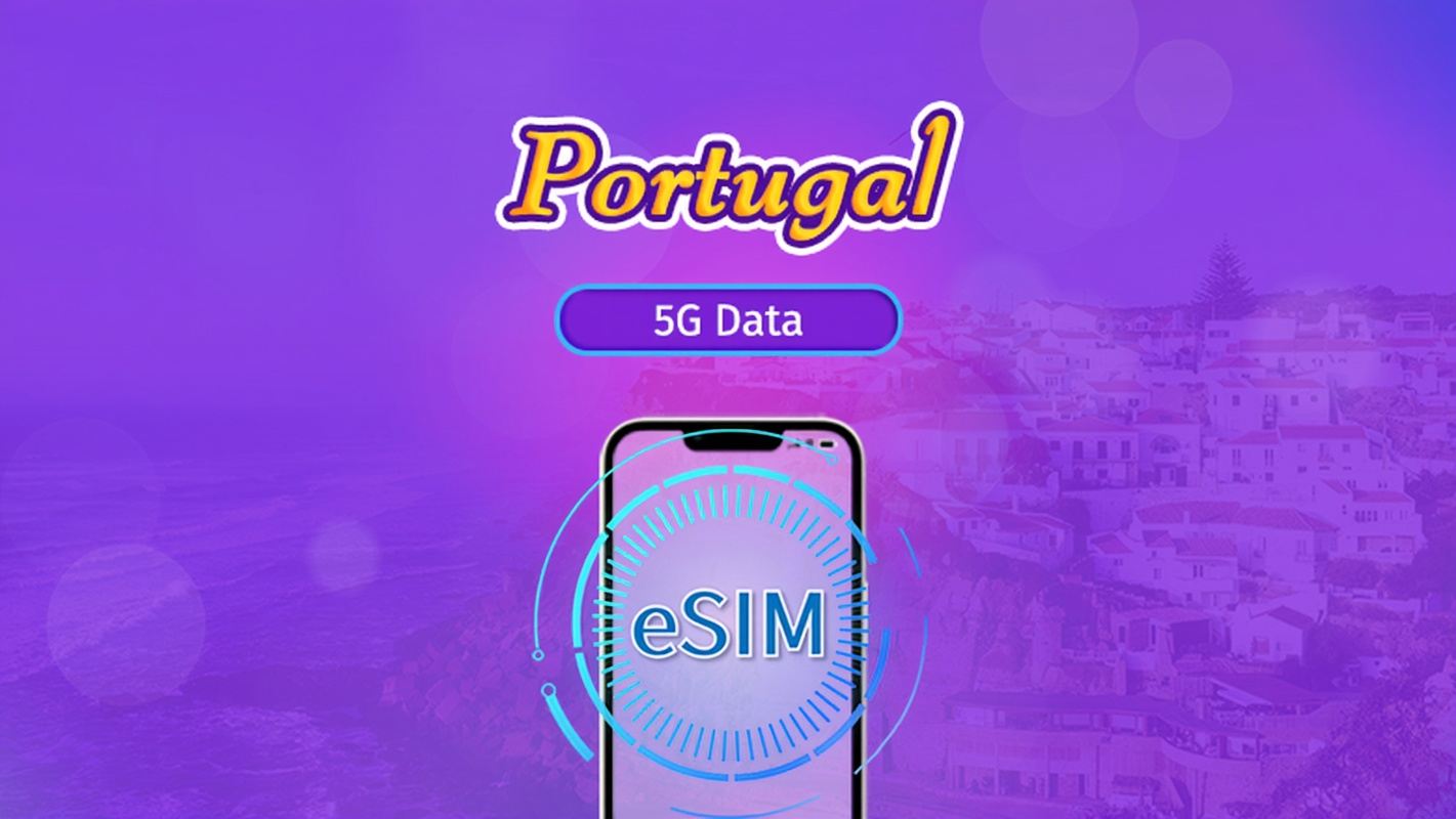 Portugal | 5G/4G eSIM | Total Package | 24H Billing | 7-30 days | QR code