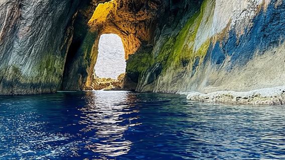 Alghero: Boat Tour and Snorkeling with Aperitif Porto Conte