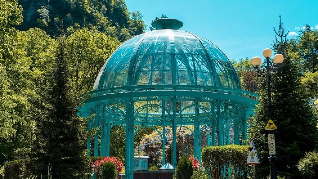 Georgia Borjomi Central Park + Rabati Castle + Vardzia Cave City Private Charter Day Tour