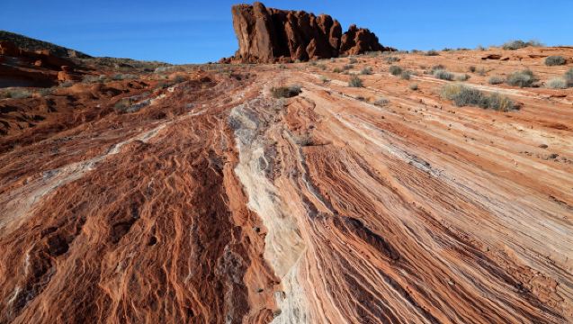 美國拉斯維加斯周邊一日遊+胡佛水壩+米德湖+火焰穀州立公園