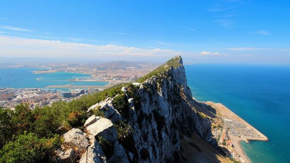 Desde Málaga: Tour a Gibraltar y visita al Peñón (opcional)
