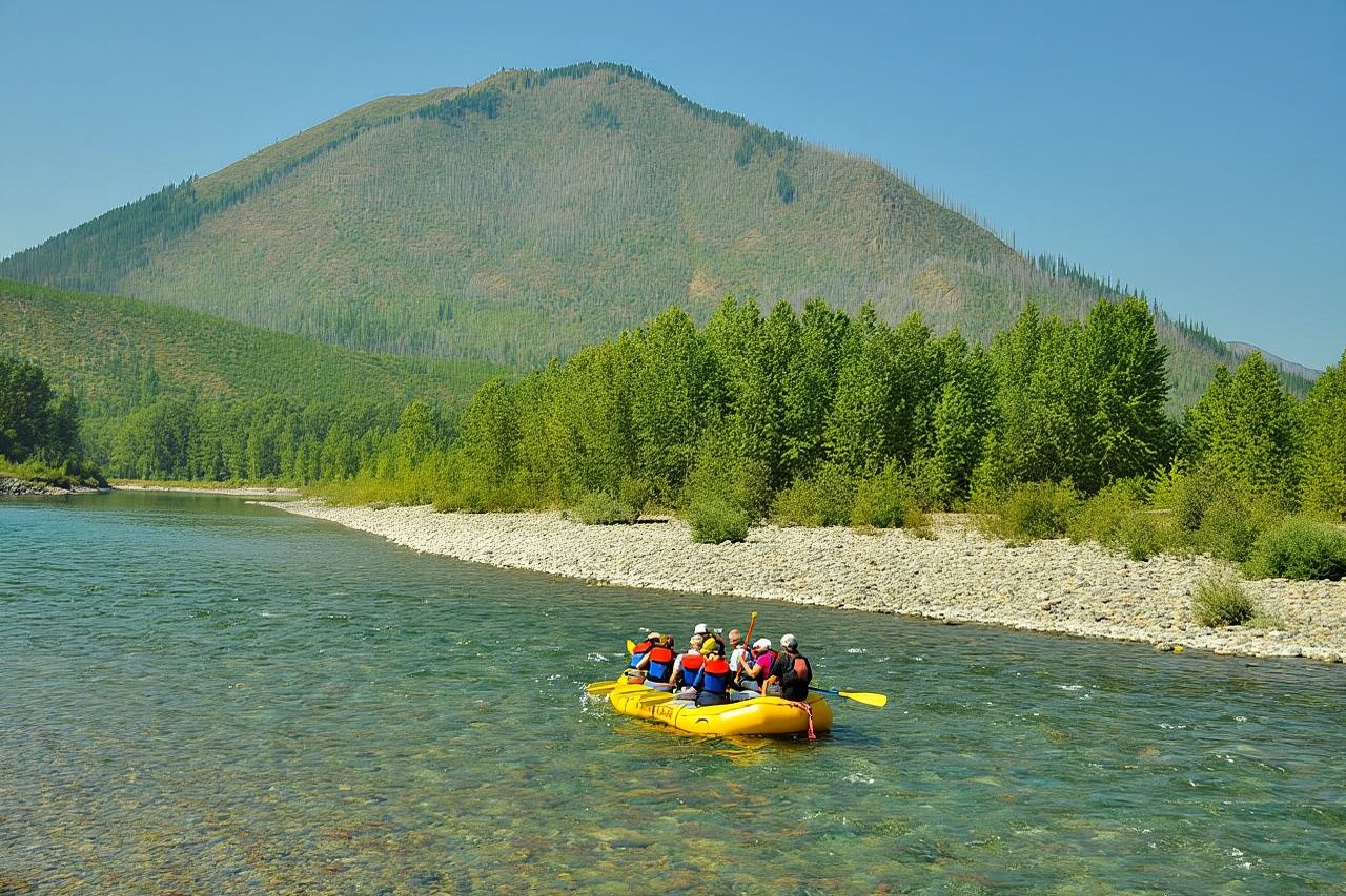 Half Day Scenic Float on the Middle Fork of the Flathead River