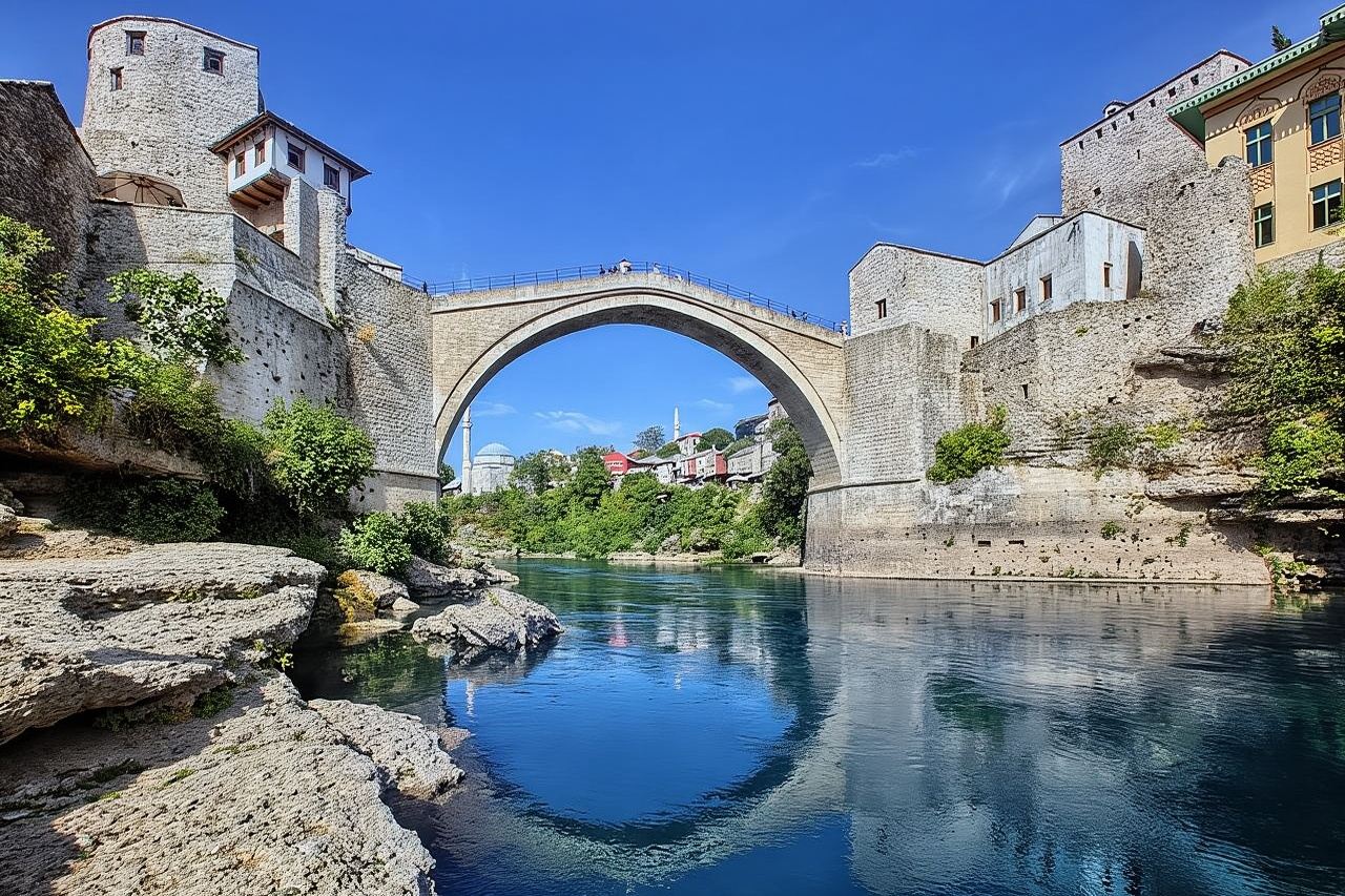 Mostar, Pocitelj en Kravice watervallen privétour vanuit Dubrovnik