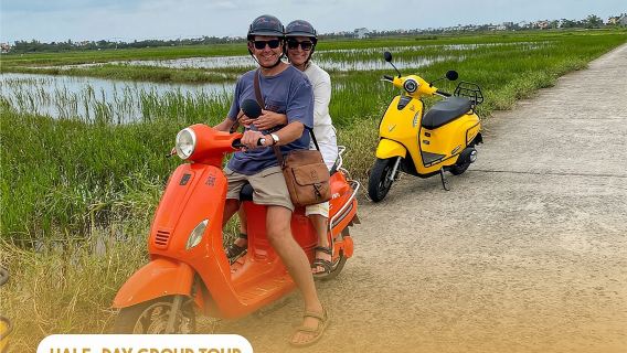 การผจญภัยครึ่งวันในชนบทด้วยสกู๊ตเตอร์ไฟฟ้าในฮอยอัน