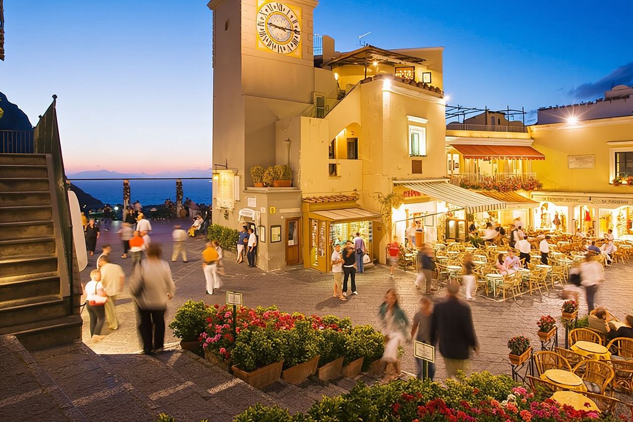 Full-Day Capri, Anacapri and Blue Grotto Tour from Sorrento