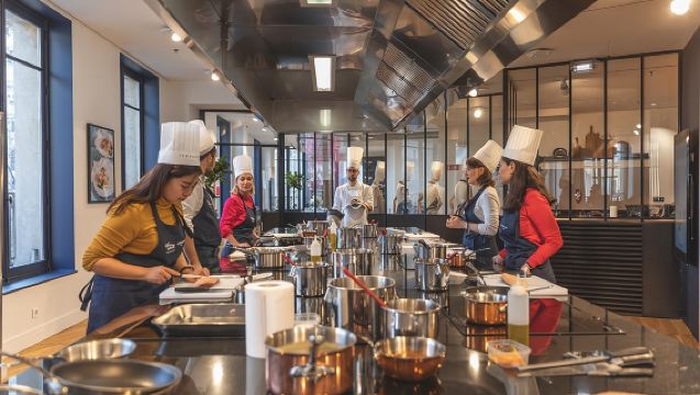 Cours de cuisine parisien avec le chef Ferrandi aux Galeries Lafayette