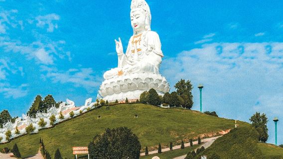 純玩客製路線·清萊觀音寺+清邁藍廟+白廟+黑廟一日遊包車遊