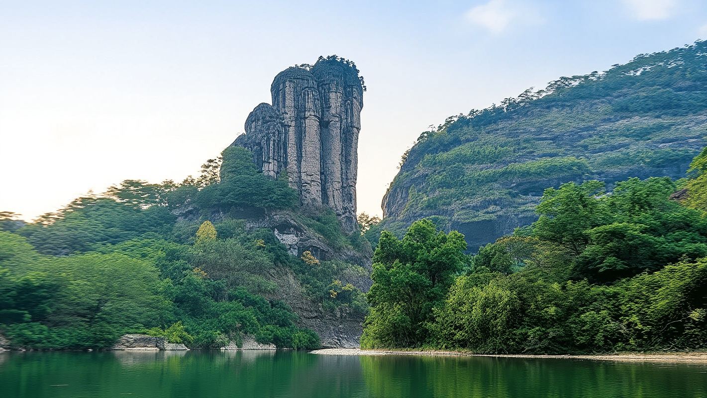 【純玩無購物】武夷山精緻小團一日遊九曲竹筏+天遊峰+印象表演
