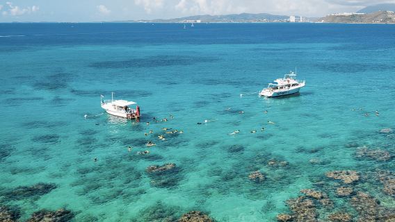 Fajardo: Schnorchelkreuzfahrt auf Cayo Icacos mit Rutsche und Mittagessen