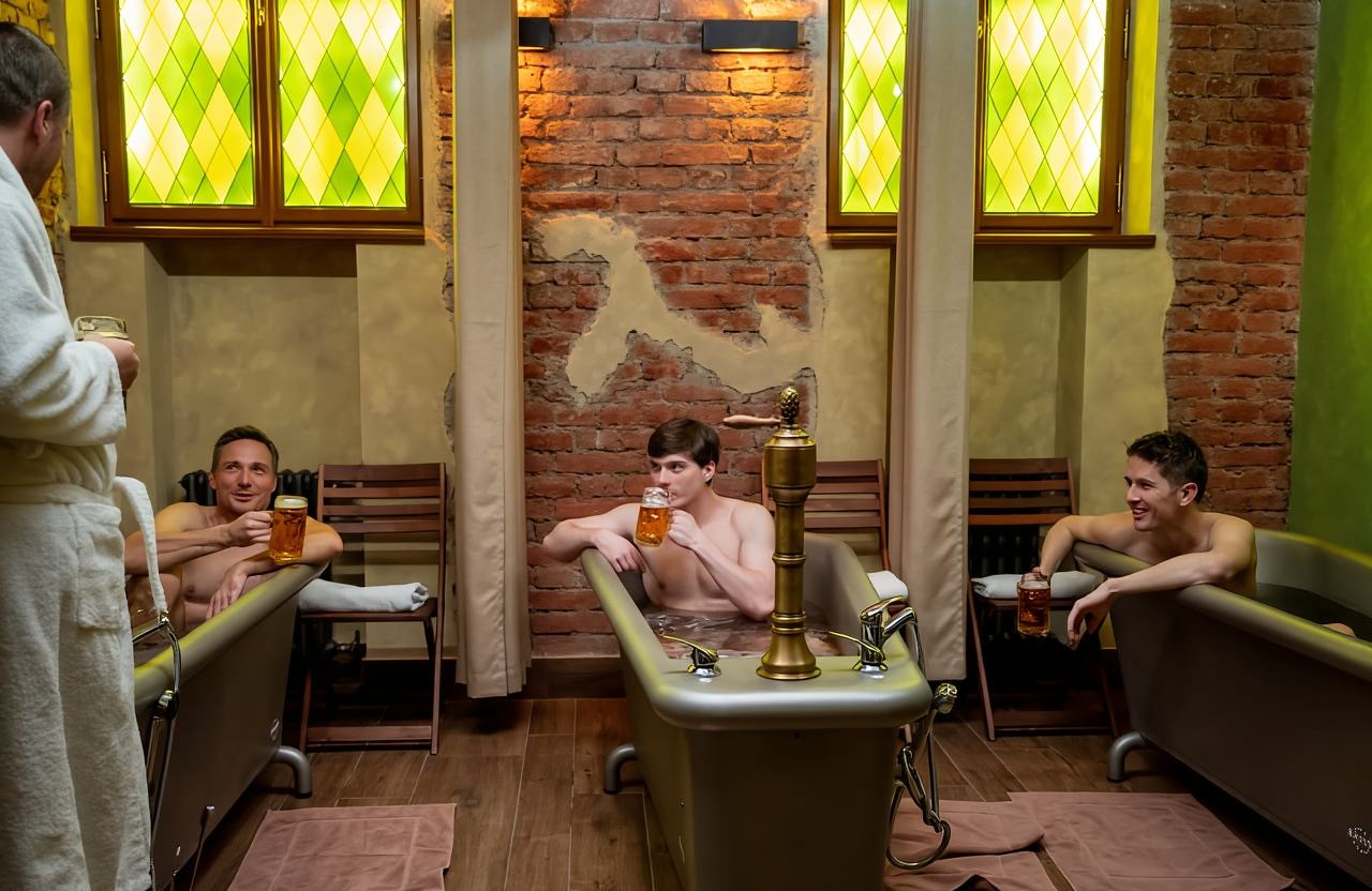 Prague: The Largest Beer SPA with Unlimited Beer Consumption