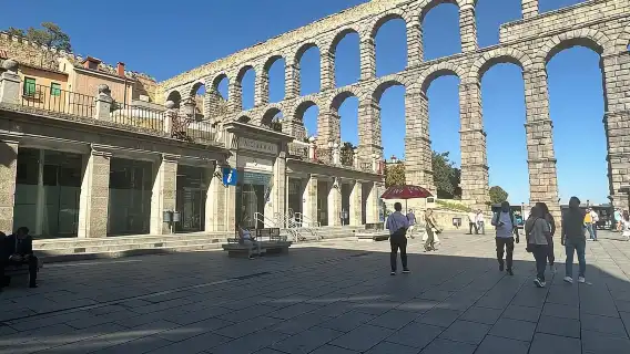 Segovia, Toledo, Alcazar: Madrid Departure