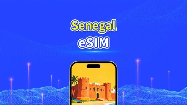 eSIM Senegal | 5G/4G | Pakej Data Harian/Total | 5–15 hari | Pengebilan 24 Jam | Kod QR