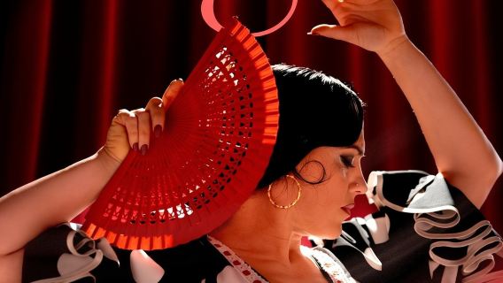 Show de flamenco autêntico. Alegria e gastronomia em Málaga