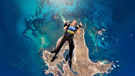 Skydiving Experience at Rottnest Island, Perth, Western Australia