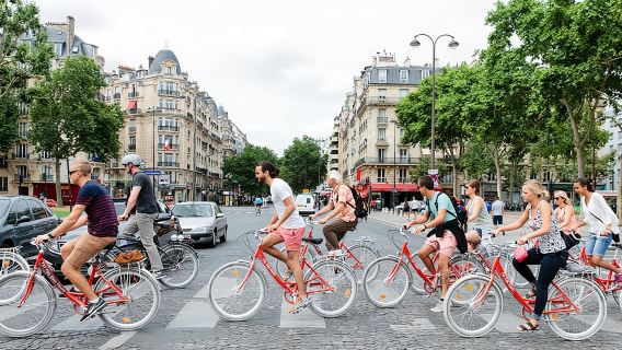 Highlights of Paris Bike Tour w/ a Local Guide (English or Dutch)