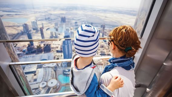 Excursión a Dubái con entrada al piso 124 del Burj Khalifa desde Abu Dabi