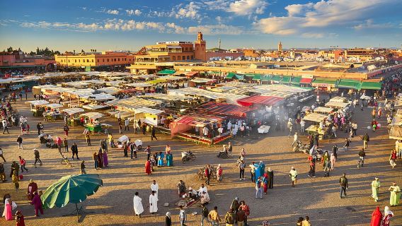 Private Marrakech Day Trip from Casablanca with Free Camel Ride