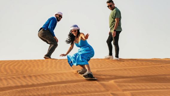Safari nel deserto di Dubai con cena barbecue senza servizio di pick-up e drop-off
