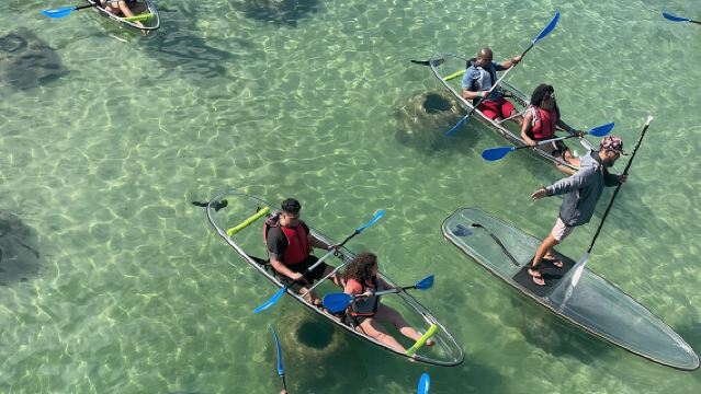 Lawatan Kayak Jernih di Laguna Condado