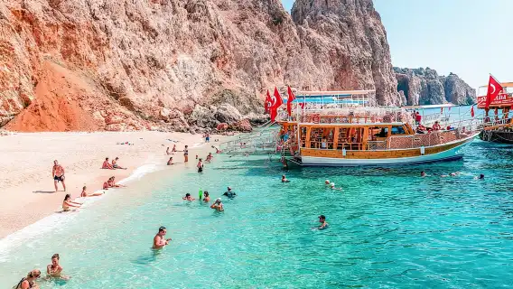 Antalya Suluada Boat Trip w/Lunch & Pickup (Maldives of Turkey)