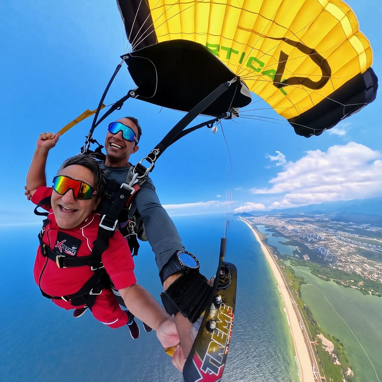 Rio de Janeiro: Tandem skydiving with a breathtaking view of the city