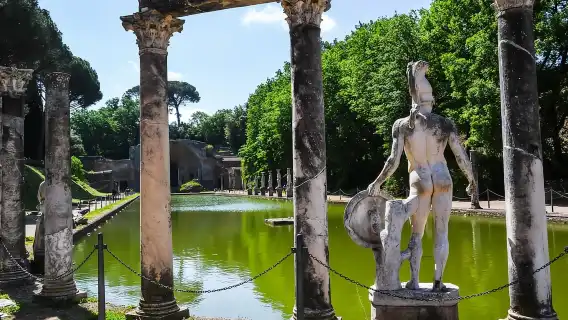 From Rome: Villa Adriana Private Day Trip by train