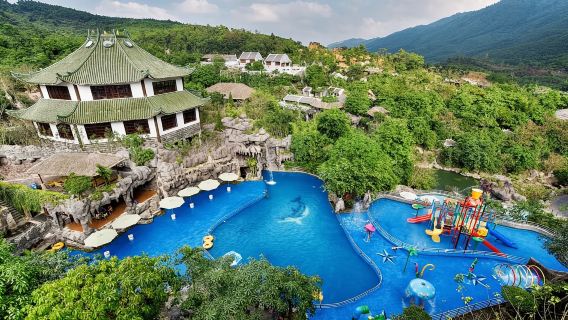 Da Nang Nui Than Tai Hot Springs Park Admission Ticket + Round-trip Shuttle Bus